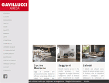 Tablet Screenshot of gavillucci.it